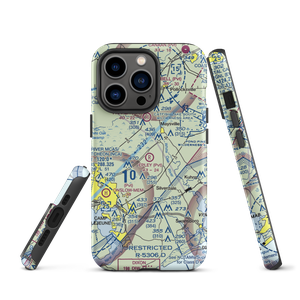 Epley Airport (52NC) VFR Sectional  Tough iPhone Case