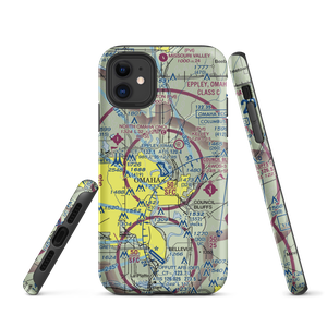 Eppley Airfield (OMA) VFR Sectional  Tough iPhone Case