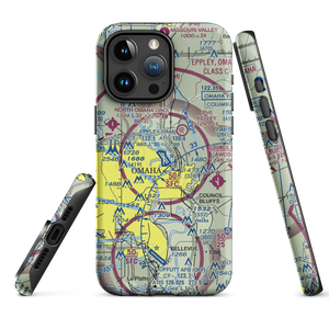 Eppley Airfield (OMA) VFR Sectional  Tough iPhone Case