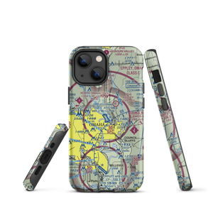 Eppley Airfield (OMA) VFR Sectional  Tough iPhone Case