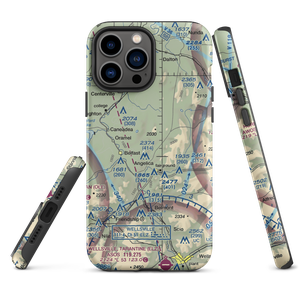 Erb Acres Airport (54NY) VFR Sectional  Tough iPhone Case