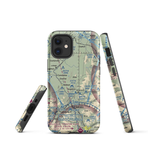 Erb Acres Airport (54NY) VFR Sectional  Tough iPhone Case