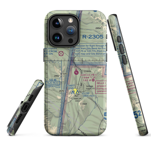 Eric Marcus Municipal Airport (P01) VFR Sectional  Tough iPhone Case