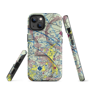 Ervin Airfield (50NC) VFR Sectional  Tough iPhone Case