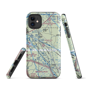 Escape Ranch Airport (4FL1) VFR Sectional  Tough iPhone Case