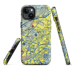 Essex County Airport (CDW) VFR Sectional  Tough iPhone Case