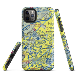 Essex County Airport (CDW) VFR Sectional  Tough iPhone Case