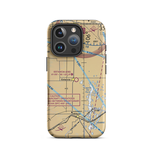 Estancia Municipal Airport (E92) VFR Sectional  Tough iPhone Case