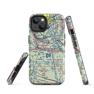 Estherbrook Aerodrome (7FD9) VFR Sectional  Tough iPhone Case