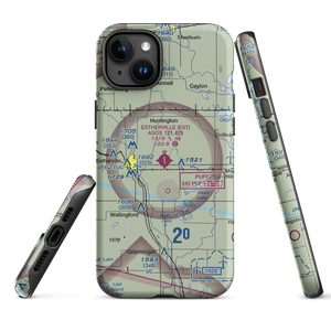 Estherville Municipal Airport (EST) VFR Sectional  Tough iPhone Case