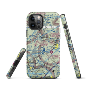 Etowah Fields Airport (02GE) VFR Sectional  Tough iPhone Case
