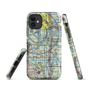 Eudy Airport (IS40) VFR Sectional  Tough iPhone Case