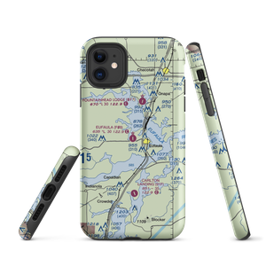 Eufaula Municipal Airport (F08) VFR Sectional  Tough iPhone Case