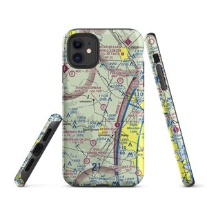 Eugene's Dream Airport (6XS7) VFR Sectional  Tough iPhone Case