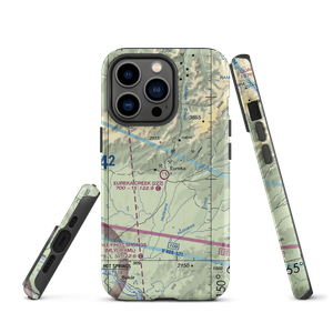 Eureka Creek Airport (2Z2) VFR Sectional  Tough iPhone Case