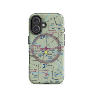 Eureka Municipal Airport (13K) VFR Sectional  Tough iPhone Case