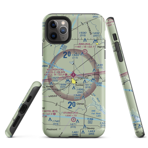 Eureka Municipal Airport (13K) VFR Sectional  Tough iPhone Case