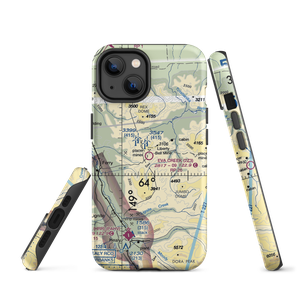 Eva Creek Airport (2Z3) VFR Sectional  Tough iPhone Case