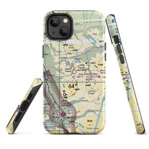 Eva Creek Airport (2Z3) VFR Sectional  Tough iPhone Case