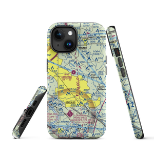 Evan Airport (US-0427) VFR Sectional  Tough iPhone Case