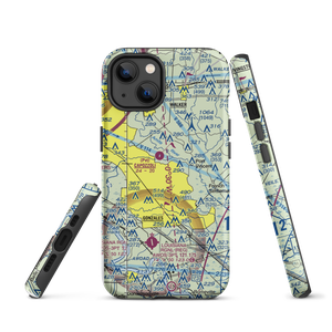 Evan Airport (US-0427) VFR Sectional  Tough iPhone Case