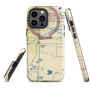 Evans Airport (7KS7) VFR Sectional  Tough iPhone Case