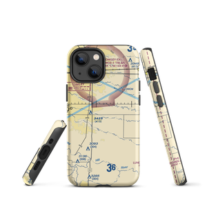 Evans Airport (7KS7) VFR Sectional  Tough iPhone Case