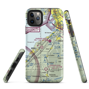 Evans Airways Airport (4NK3) VFR Sectional  Tough iPhone Case