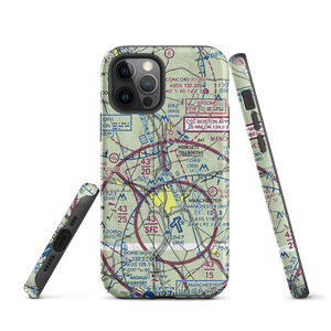 Evans Seaplane Base (NH12) VFR Sectional  Tough iPhone Case