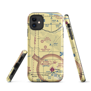 Eveleigh Farms Airport (3KS4) VFR Sectional  Tough iPhone Case