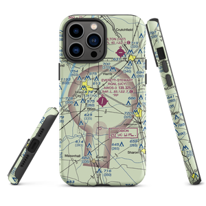 Everett-Stewart Regional Airport (UCY) VFR Sectional  Tough iPhone Case