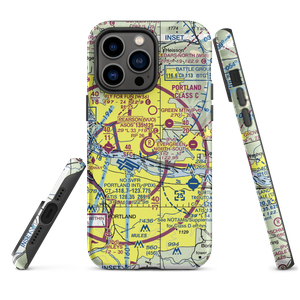 Evergreen North-South Airpark (WA81) VFR Sectional  Tough iPhone Case