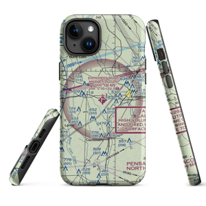 Evergreen Regional Airport/Middleton Field (GZH) VFR Sectional  Tough iPhone Case