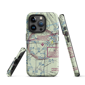 Evergreen Regional Airport/Middleton Field (GZH) VFR Sectional  Tough iPhone Case