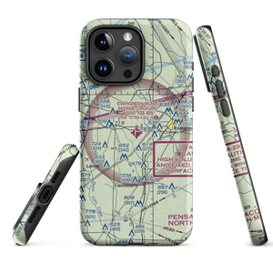 Evergreen Regional Airport/Middleton Field (GZH) VFR Sectional  Tough iPhone Case