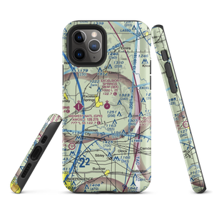 Excelsior Springs Memorial Airport (3EX) VFR Sectional  Tough iPhone Case
