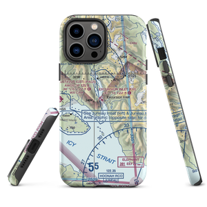 Excursion Inlet Seaplane Base (EXI) VFR Sectional  Tough iPhone Case