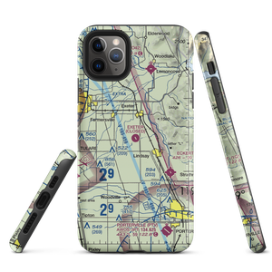 Exeter Airport (O63) VFR Sectional  Tough iPhone Case