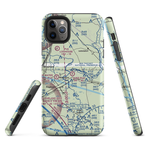 F R Duke Farm Airport (XS72) VFR Sectional  Tough iPhone Case