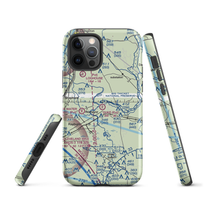 F R Duke Farm Airport (XS72) VFR Sectional  Tough iPhone Case