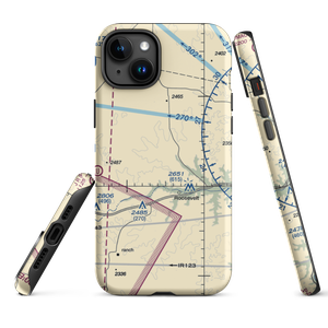 F-6 Ranch Air Field (US-0137) VFR Sectional  Tough iPhone Case