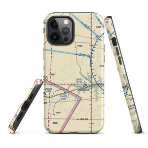 F-6 Ranch Air Field (US-0137) VFR Sectional  Tough iPhone Case