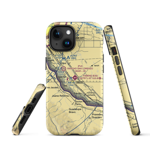 Fabens Airport (E35) VFR Sectional  Tough iPhone Case