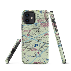 Faber Airport (VA96) VFR Sectional  Tough iPhone Case