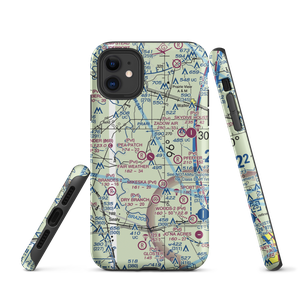 Fair Weather Field (TX42) VFR Sectional  Tough iPhone Case