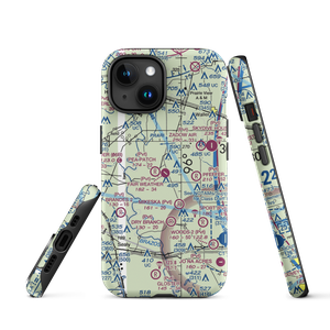 Fair Weather Field (TX42) VFR Sectional  Tough iPhone Case