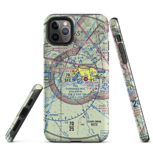 Fairbanks International Airport (FAI) VFR Sectional  Tough iPhone Case