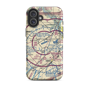 Fairchild Air Force Base (SKA) VFR Sectional  Tough iPhone Case