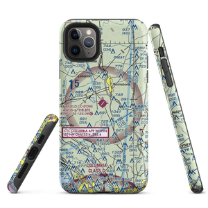 Fairfield County Airport (FDW) VFR Sectional  Tough iPhone Case