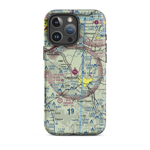 Fairfield County Airport (LHQ) VFR Sectional  Tough iPhone Case